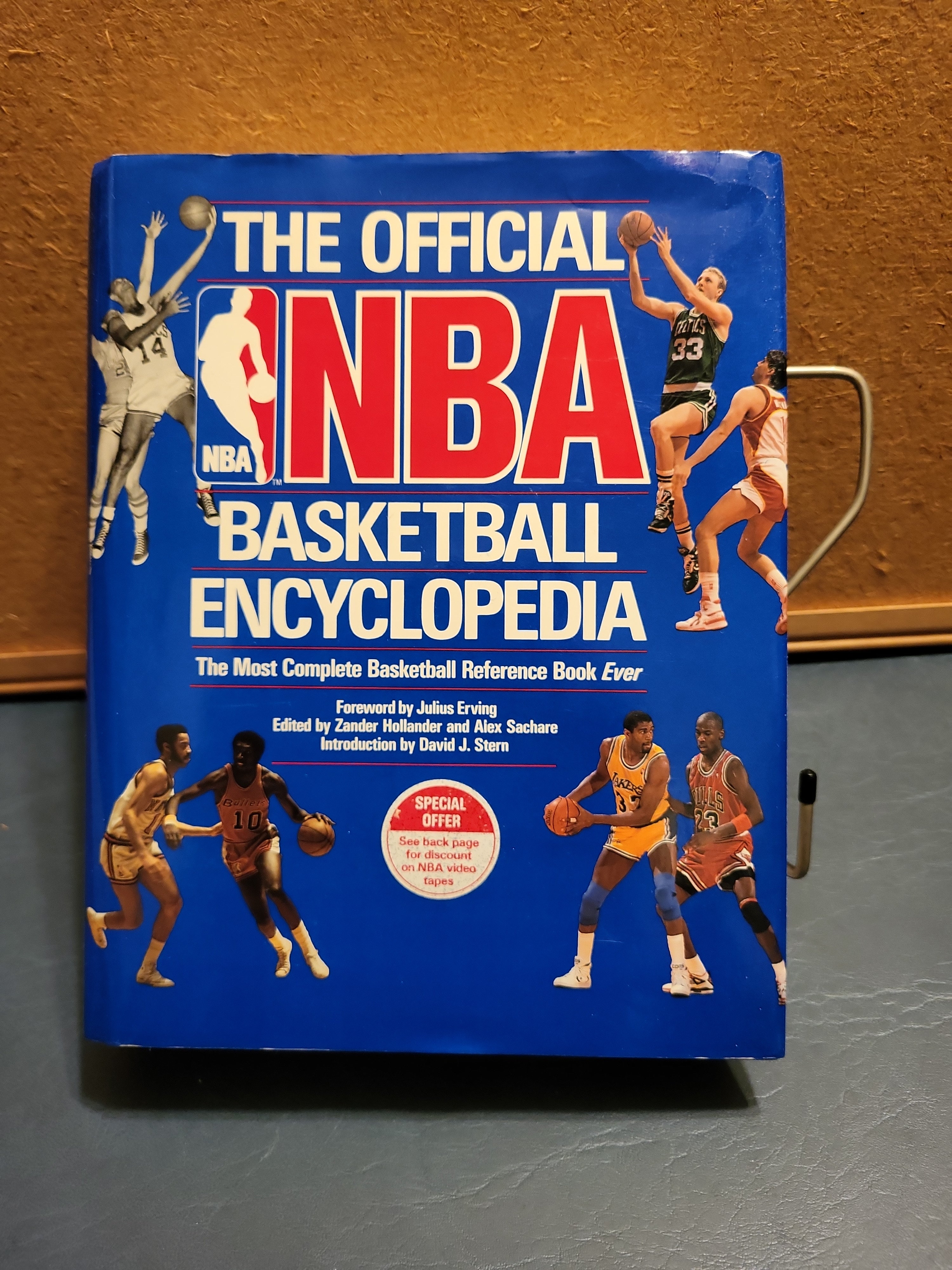 The Official NBA Basketball Encyclopedia By Julius Erving, Hardcover ...