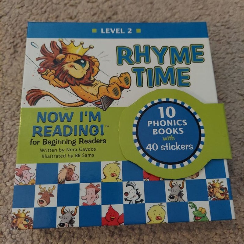Now I'm Reading! Level 2: Rhyme Time