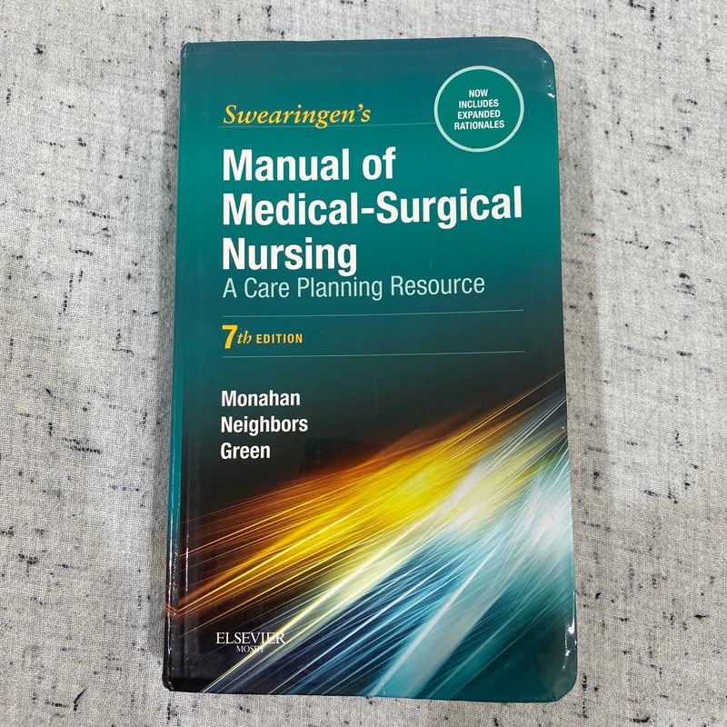 Manual of MedicalSurgical Nursing