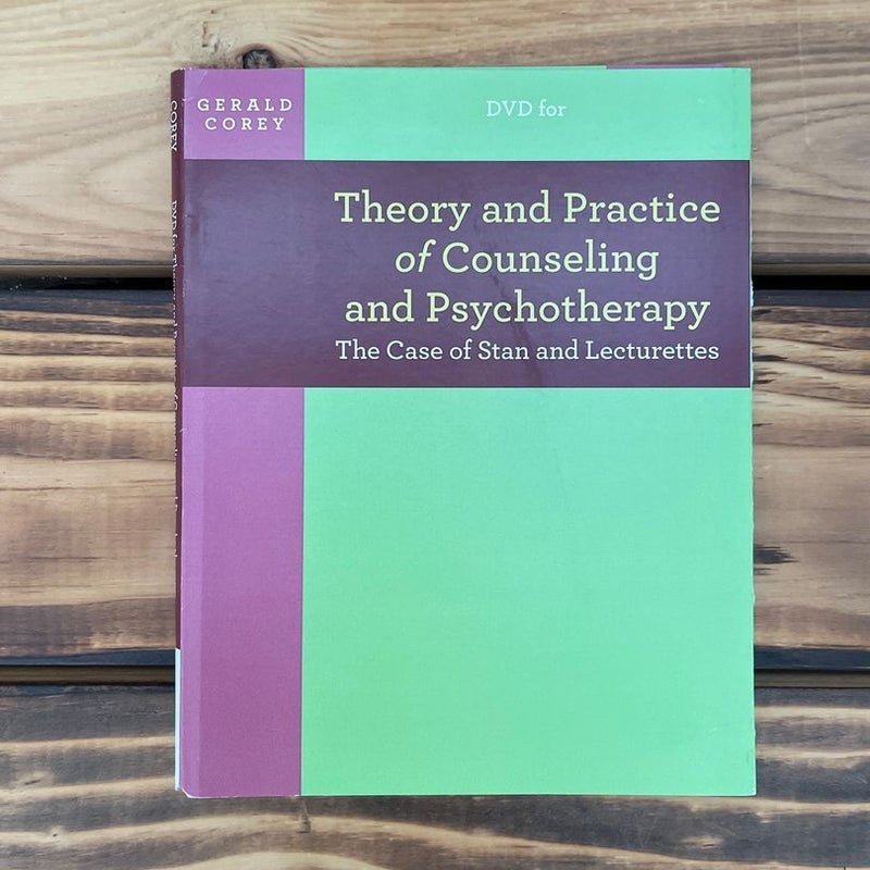 DVD: the Case of Stan and Lecturettes for Theory and Practice of Counseling and Psychotherapy, 9th