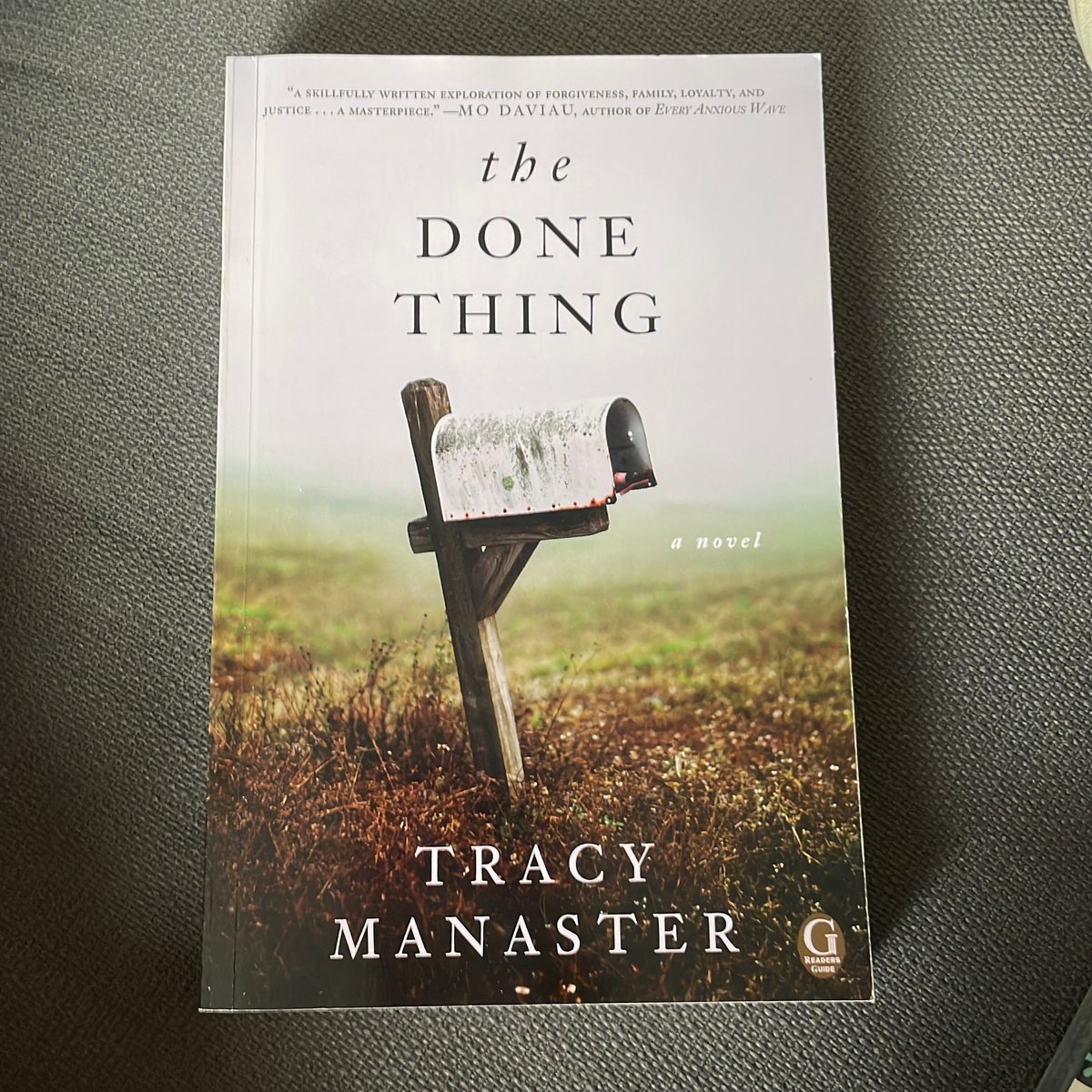The Done Thing by Tracy Manaster