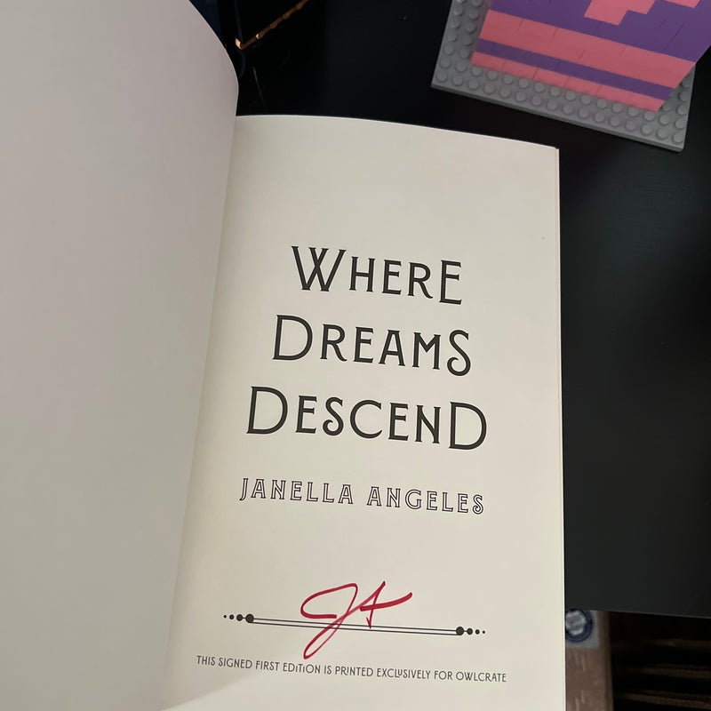 Where Dreams Descend (signed) 