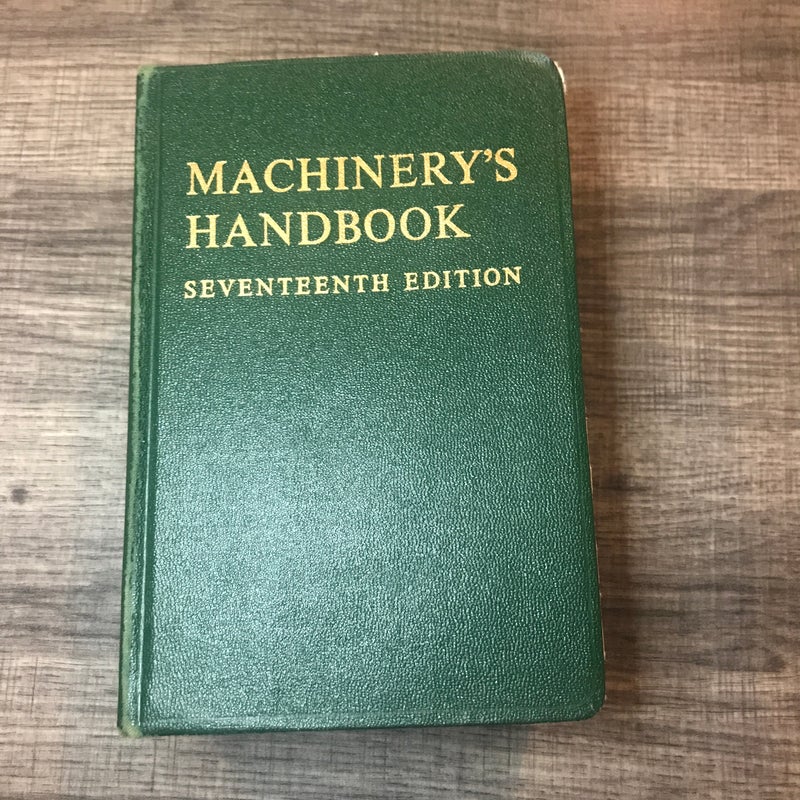 Machinery’s Handbook 