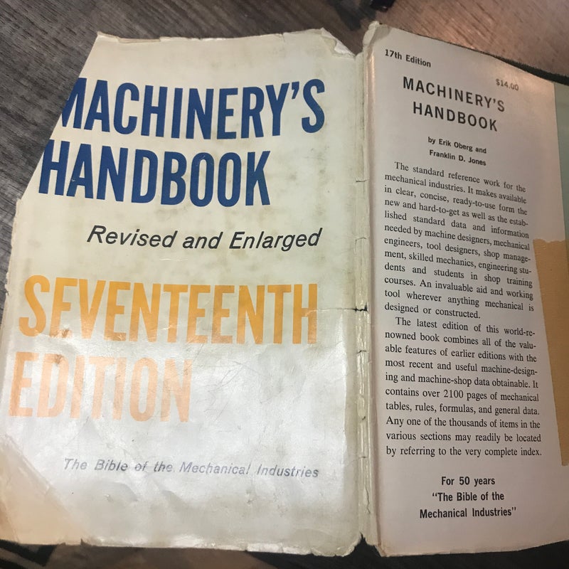 Machinery’s Handbook 