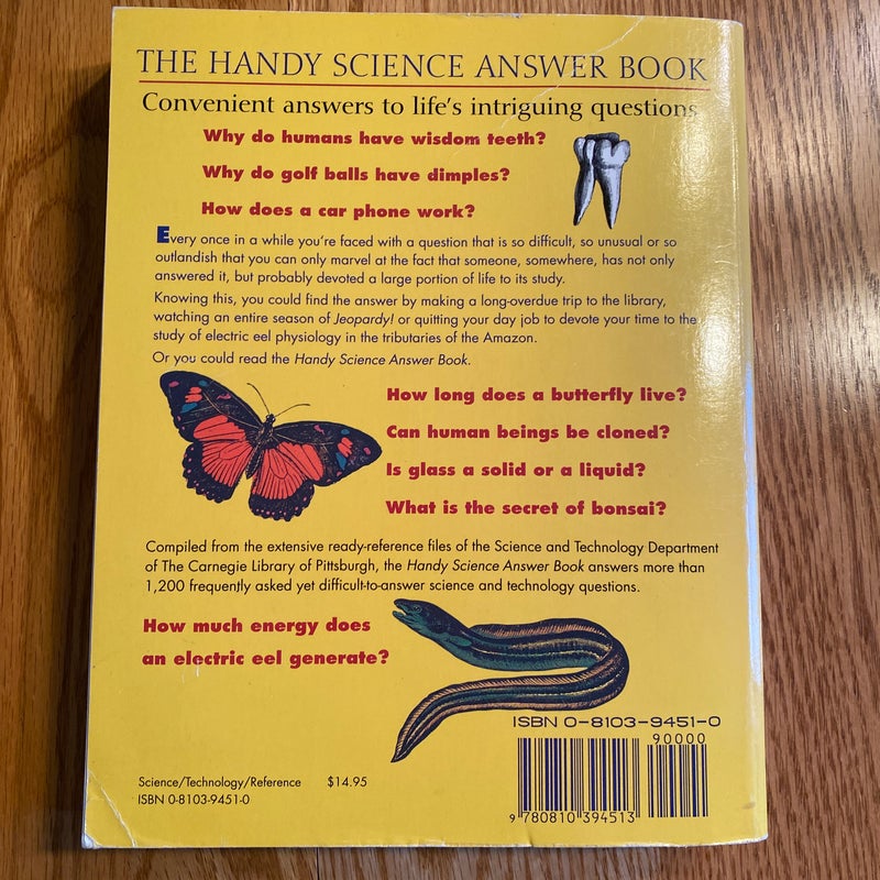 The Handy Science Answer Book