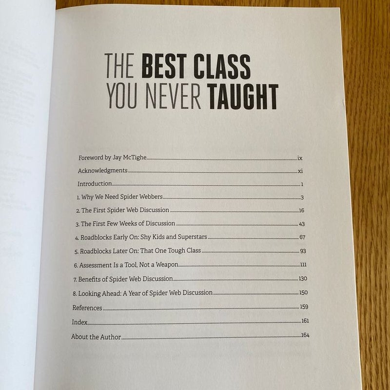 The Best Class You Never Taught