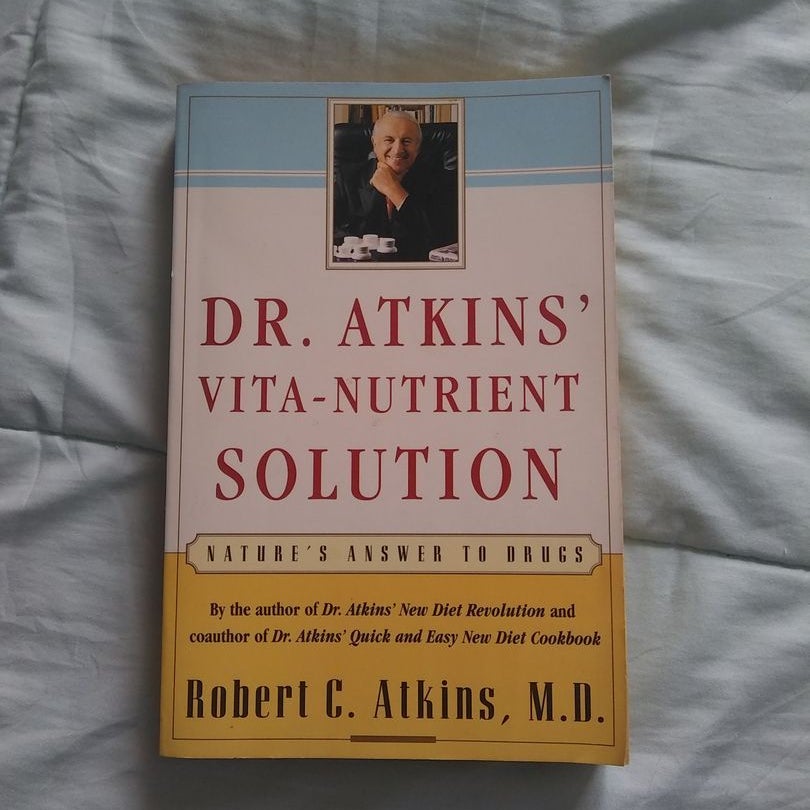 Dr. Atkins' Vita-Nutrient Solution by Robert C. Atkins, Paperback ...