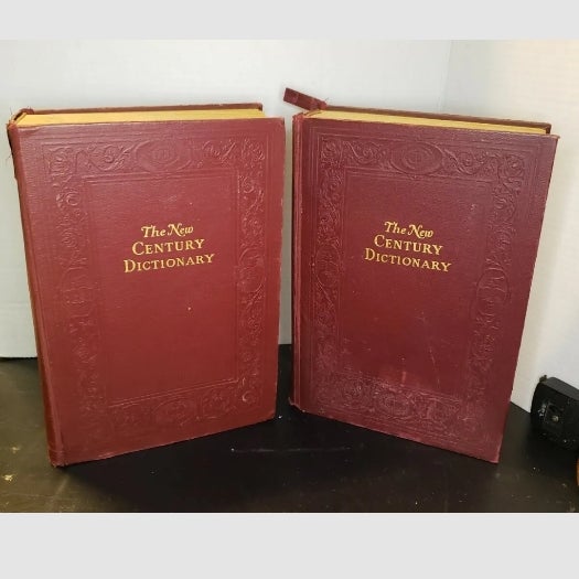 The New Century Dictionary 1944 Vol. 1 & 2