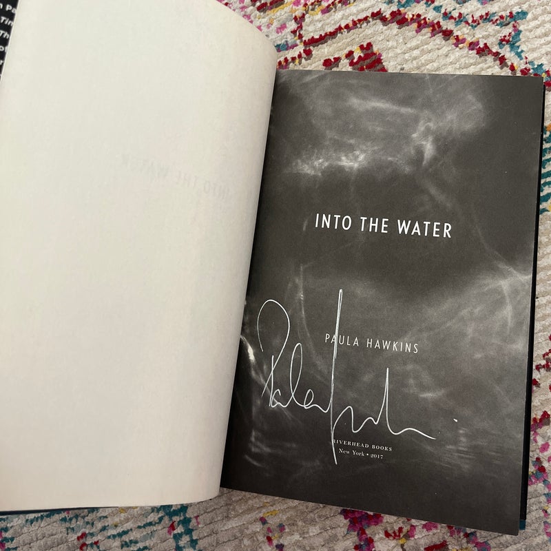 Into the Water *signed first US Ed.*