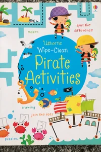 Wipe-Clean Pirate Activities