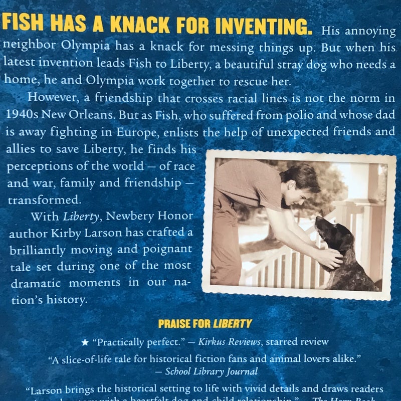 Liberty (Dogs of World War II) by Kirby Larson, Paperback Pangobooks