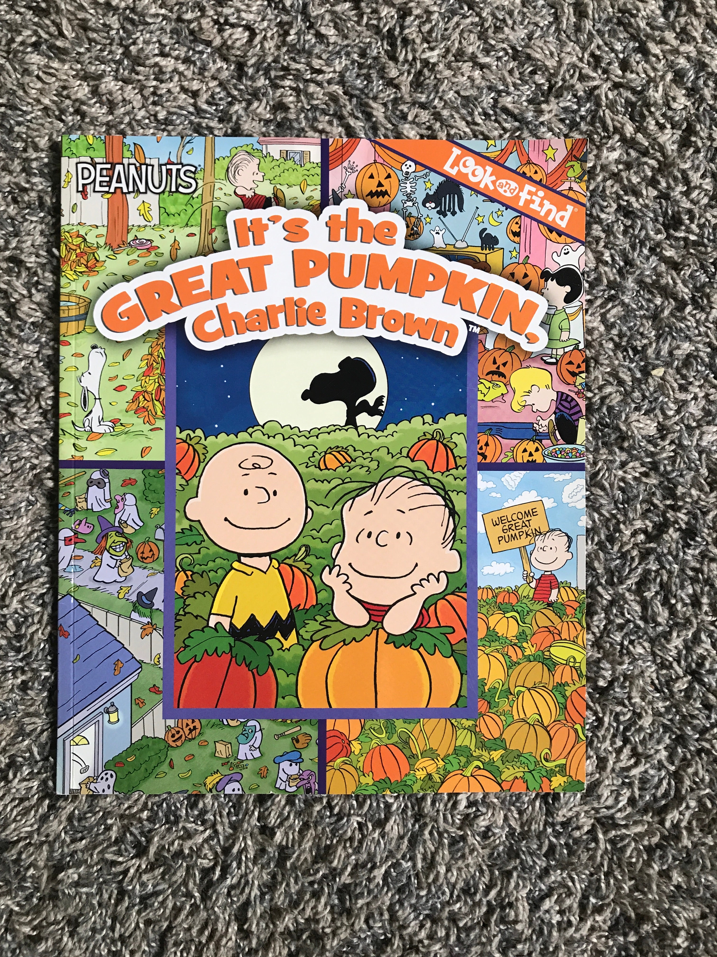 Look and Find Softcover Peanuts It's the Great Pumpkin, Charlie Brown!