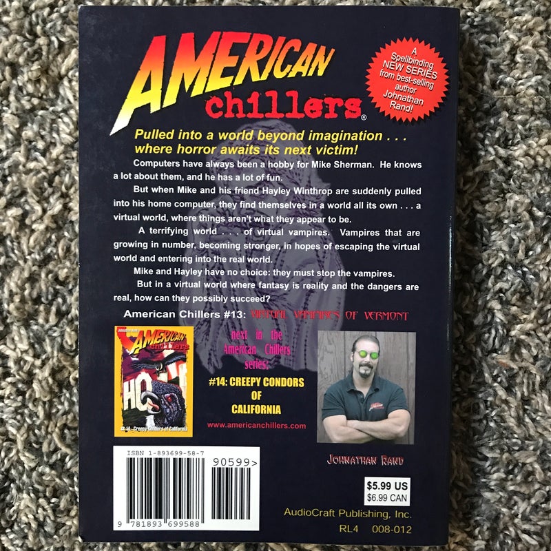 American Chillers #13 Virtual Vampires of Vermont
