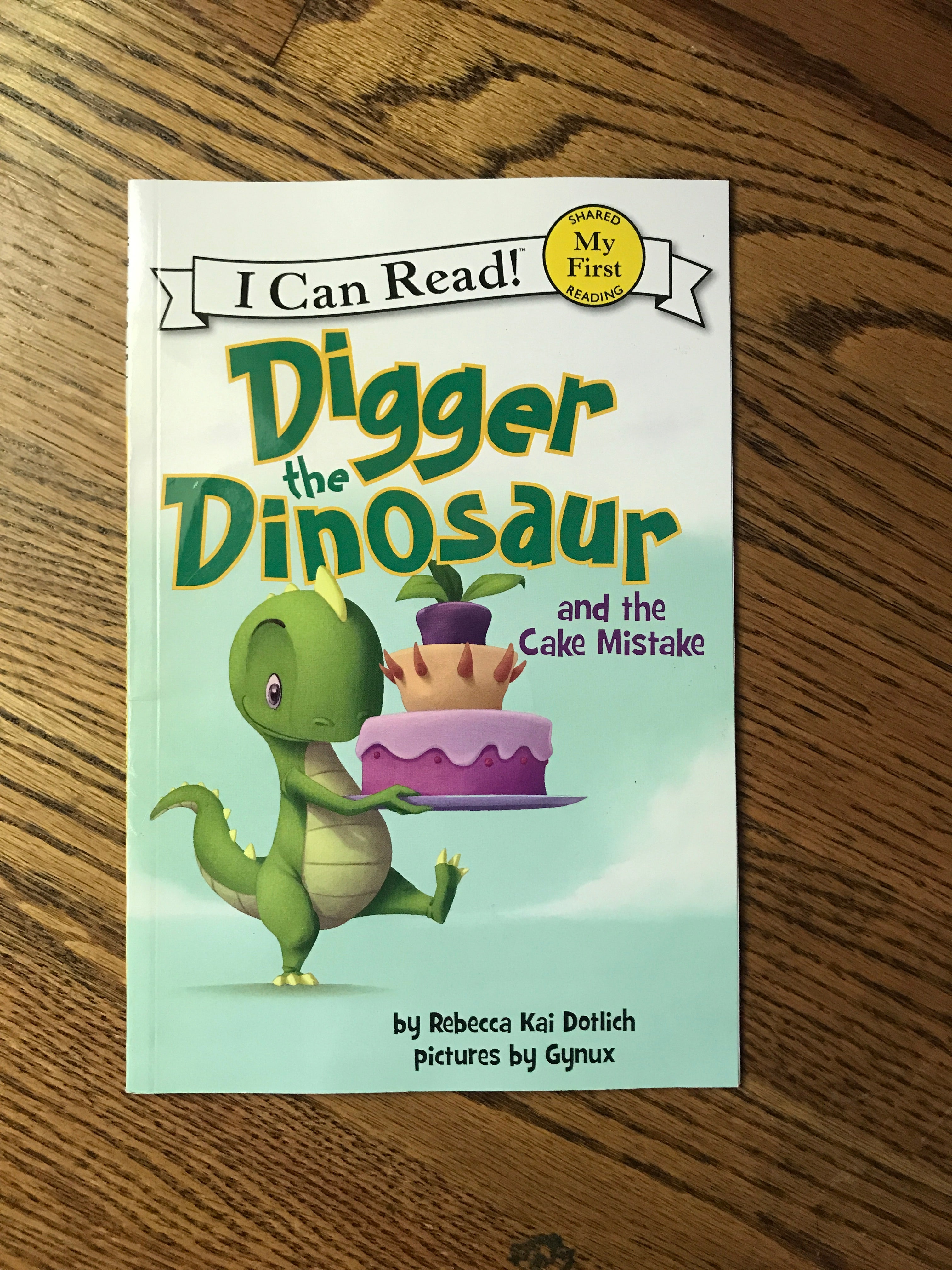 Digger the Dinosaur and the Cake Mistake