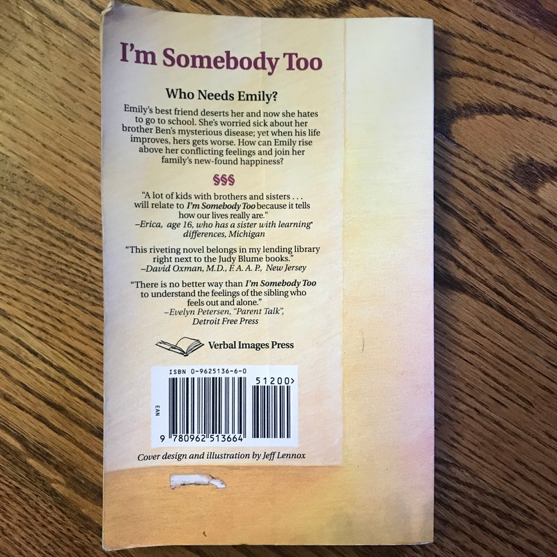 I'm Somebody Too