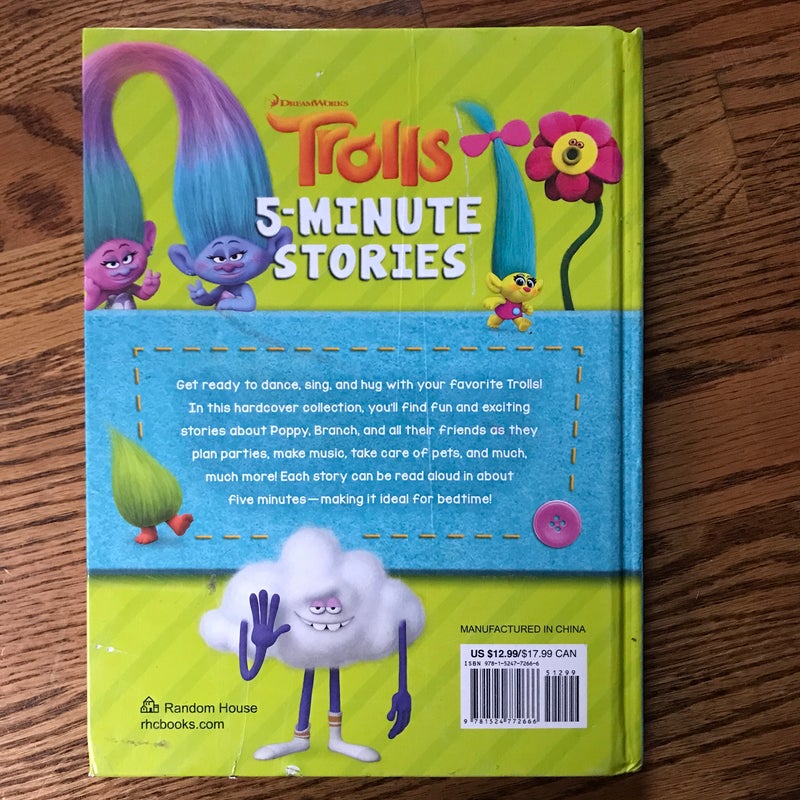 Trolls 5-Minute Stories (DreamWorks Trolls)