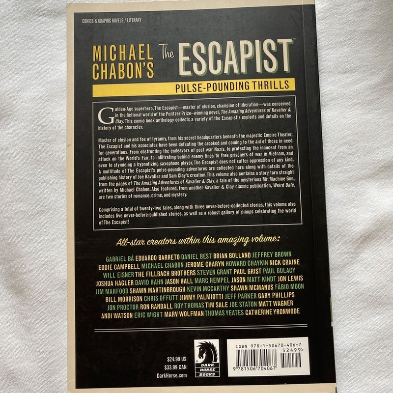 Michael Chabon's the Escapist: Pulse-Pounding Thrills