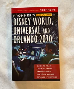Frommer's EasyGuide to Disney World, Universal and Orland 2020