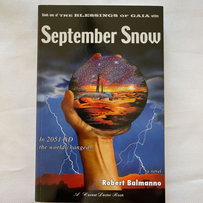 September Snow (signed first edition)