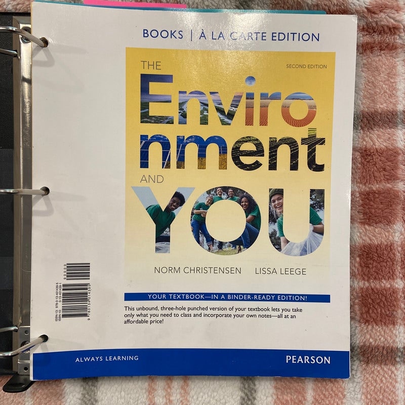 The Environment and You, Books a la Carte Edition