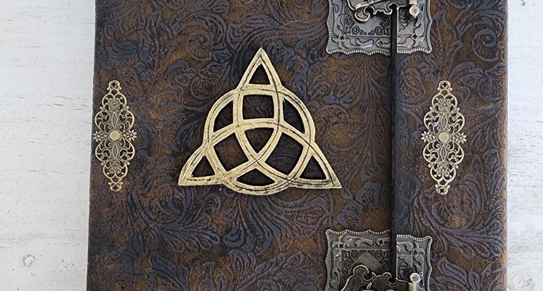 Grimoire/Spellbook Large Handmade Book by Handmade , Hardcover | Pangobooks