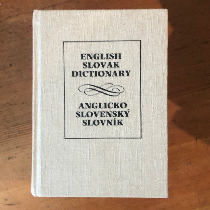 EnglishSlovak Dictionary by Jan Simko Pangobooks