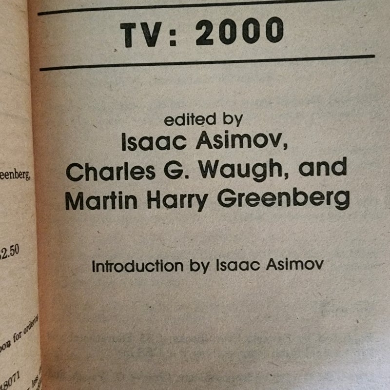TV 2000 1982 **(FIRST FAWCETT EDITION***