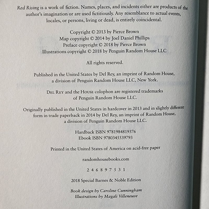 Red Rising ***Barnes & Noble SPECIAL EDITION***