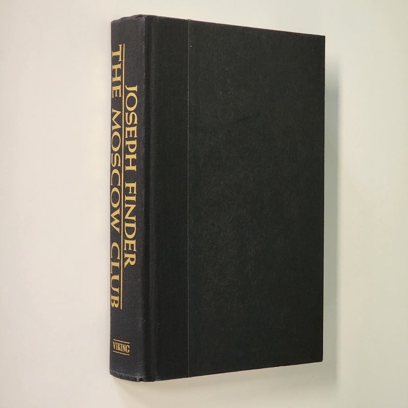 The Moscow Club ***RARE FIRST EDITION***