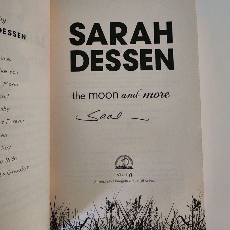 The Moon and More ***RARE ARC/Signed***