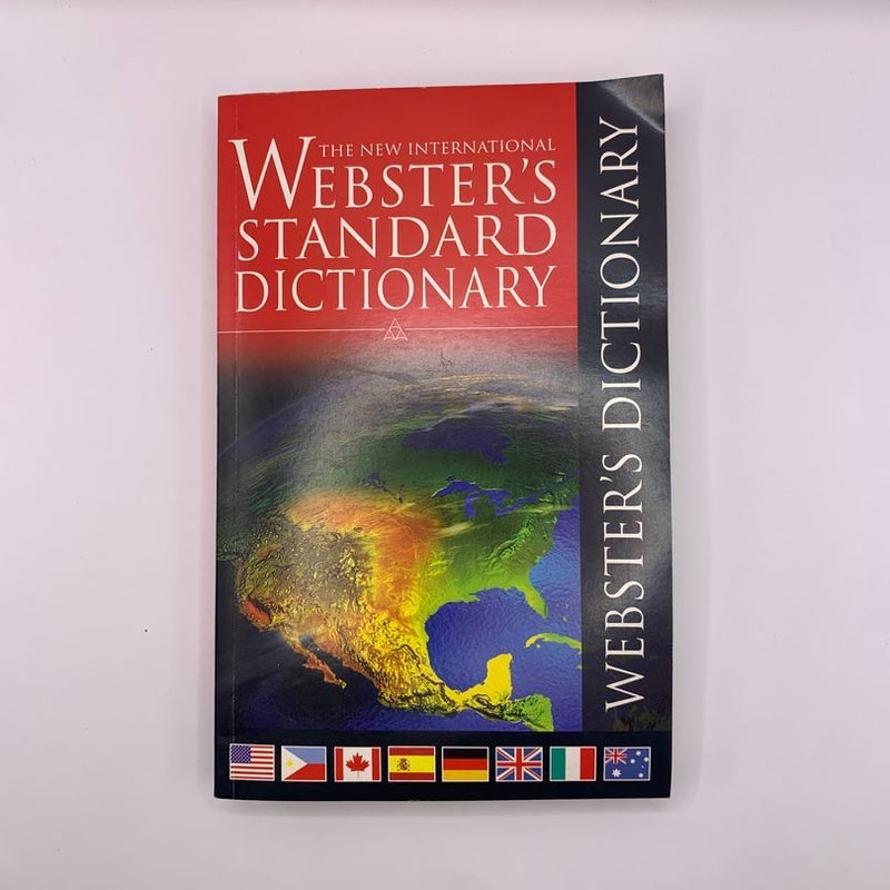 The New International Webster’s Standard Dictionary