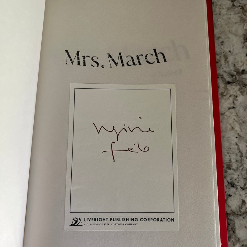 Mrs. March- Signed First Edition
