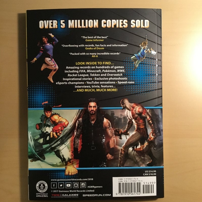 Guinness World Records 2018 Gamer's Edition
