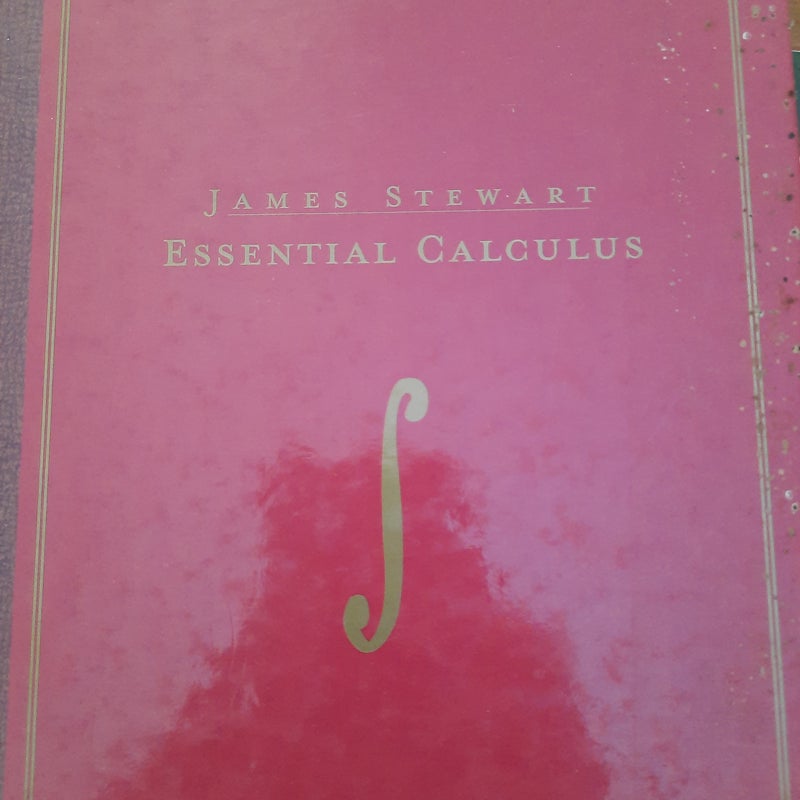 Essential calculus and student solutions manual