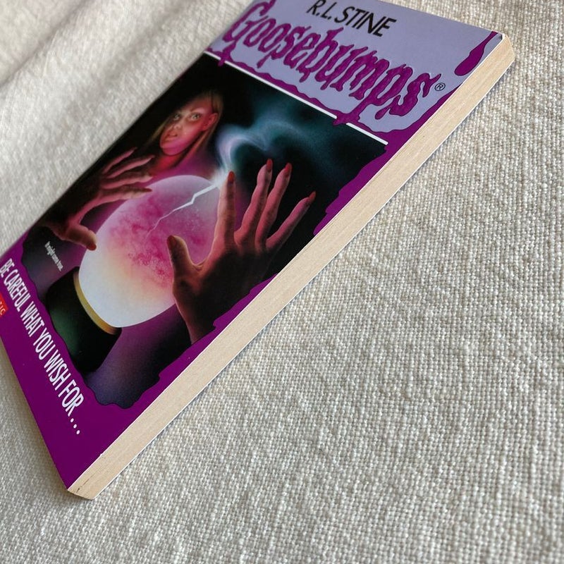 Be Careful What You Wish For…Goosebumps Original #12 1993 Edition 