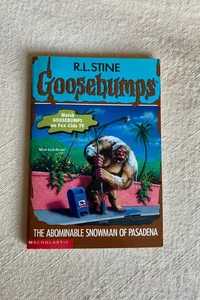 The Abominable Snowman of Pasadena Goosebumps Original #38 1995