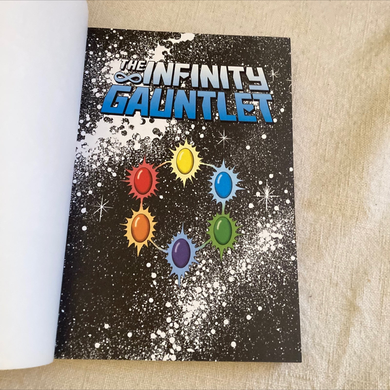 The Infinity Gauntlet Marvel Comics Graphic Novel (1991)