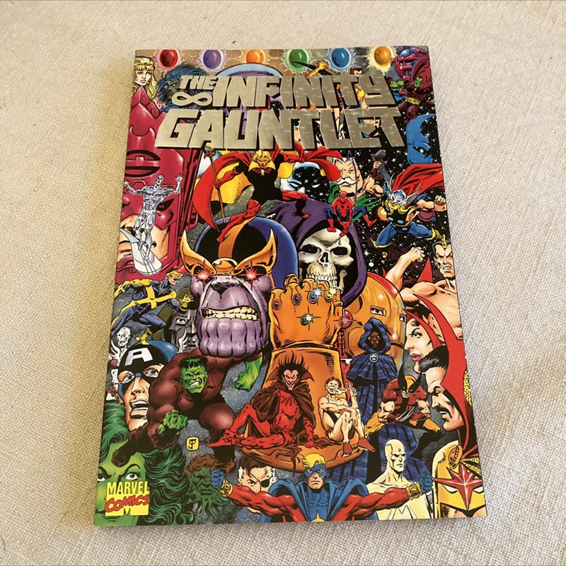 The Infinity Gauntlet Marvel Comics Graphic Novel (1991)