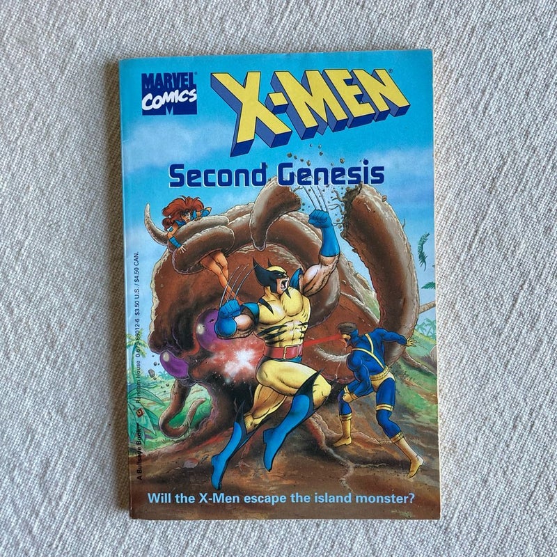 Second Genesis - X-Men Marvel Comic Graphic Novel 1994 First Edition 