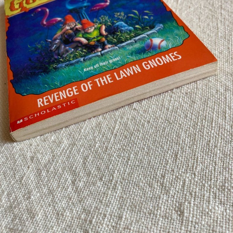 Revenge of the Lawn Gnomes Goosebumps Original #34 1995 