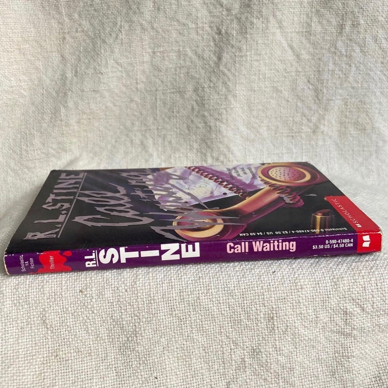 Call Waiting (Point Horror #42) 1994 Paperback