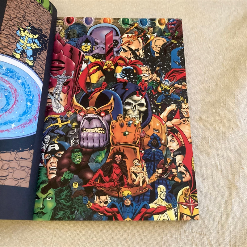 The Infinity Gauntlet Marvel Comics Graphic Novel (1991)