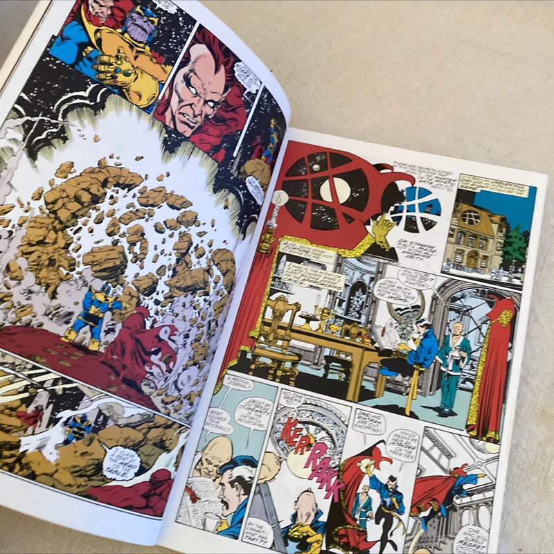 The Infinity Gauntlet Marvel Comics Graphic Novel (1991)