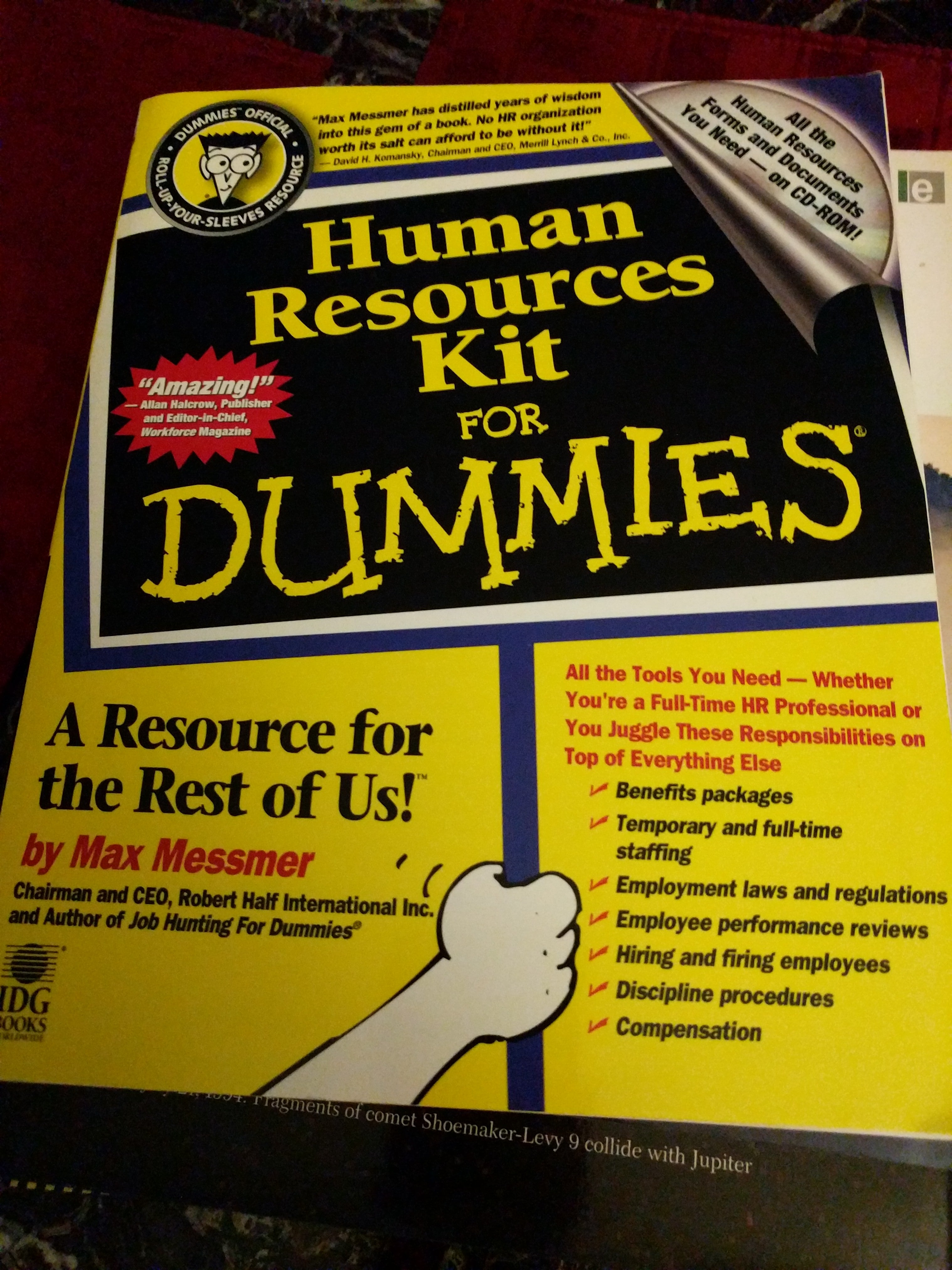 Human Resources Kit for Dummies®