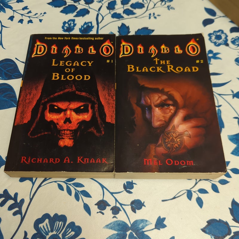 Diablo legacy of blood and the black road by Richard knaak and mel Odom ...