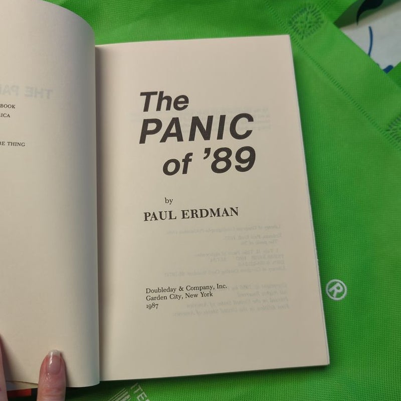 The panic of, '89