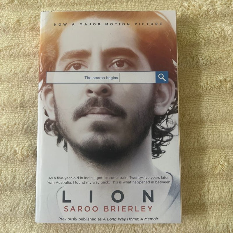 Lion (Movie Tie-In)