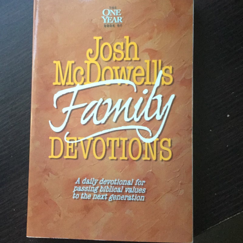 The One Year Book of Family Devotions