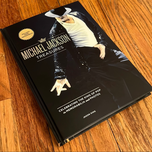 Michael Jackson Treasures Book retailer with Rare Memorabilia