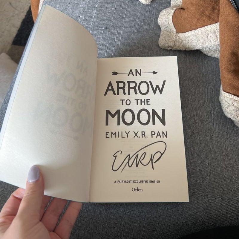 An Arrow to the Moon - Signed